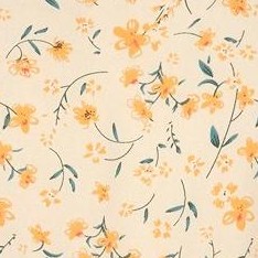 cream print