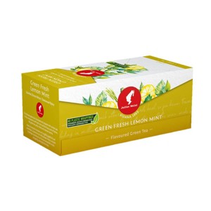 Julius Meinl Fresh Lemon Mint Green Tea 25ct tea bags - 1 of 3