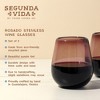 Twine Segunda Vida Rosado Recycled Glasses-Set of2 - 2 of 4
