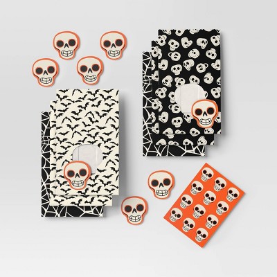 12ct Skull Treat Bag Party Favors - Hyde and EEK! Boutique™