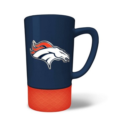 NFL Denver Broncos 15oz Jump Mug with Silicone Grip