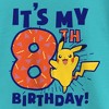 Girl's Pokemon It’s My 8th Birthday Pikachu T-Shirt - 2 of 4