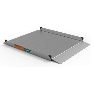 EZ-ACCESS GATEWAY 3G Aluminum Portable Wheelchair Mobility Device Ramp with Textured Surface and Self Adjusting Bottom Transition Plates - 1 of 4