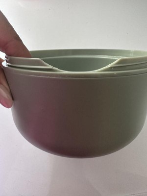 Bentgo Bowl - Insulated Leak-Resistant Bowl with Snack Compartment,  Collapsible Utensils and Improved Easy-Grip Design for On-the-Go - Holds  Soup