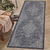 Outdoor Area Rug Waterproof Lightweight Vintage Oriental Carpet Easy Clean Camping RV Floor Mat for Patio Porch Deck Balcony - 2 of 4