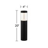 John Timberland Nicola 20" LED Landscape Bollard Path Light - 4 of 4