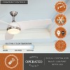 VAXCEL Odell Contemporary Propeller Ceiling Fan with Integrated LED Light Kit and Remote - 2 of 4