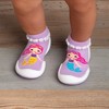Komuello Baby Girl First Walk Sock Shoes Mermaid - 3 of 4