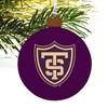 University of St. Thomas Primary Logo Wood Christmas Tree Holiday Ornament - 4 of 4