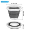 Unique Bargains Space Saving Portable Collapsible Plastic Cleaning Bucket - 2 of 4
