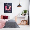 Stupell Industries Life Is Short Buy The Shoes Phrase Canvas Wall Art - 2 of 3