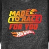 Men's - Hot Wheels - Valentine's Made to Race Graphic Fleece Sweatshirt - 2 of 4