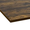Mount-It! Height Adjustable Hand Crank Sit-Stand Desk with 55" Tabletop | Oak - 2 of 4