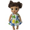 Doll Clothes Superstore Butterfly Blooms Handmade Dress for 14" Baby Alive & Little Baby Dolls - 3 of 4