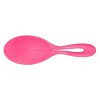 Bass Brushes BIO-FLEX Shine & Condition Hair Brush, Patented Plant Handle Pure Natural Bristle + Nylon Pin Plant Fiber Handle Oval Shape - 2 of 3