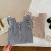 MyKids-USA Summer Baby Kids Girls Plaid Shirt And Shorts Clothing Set - 4 of 4