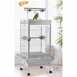 Coucheta Large Bird Cages - Spacious Metal Aviaries with Rolling Stands, Removable Trays & Accessories for Various Pet Birds in Multiple Styles - 1 of 1