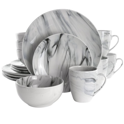 Black And White Dinnerware