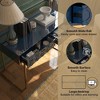 CLIHOME 42-in Modern/Contemporary Console Table, Writing Desk with 2 Drawers - 4 of 4