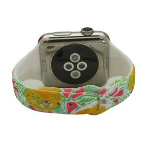 OLIVIA PRATT PRINTED SKINNY SILICONE APPLE WATCH BAND - 1 of 3