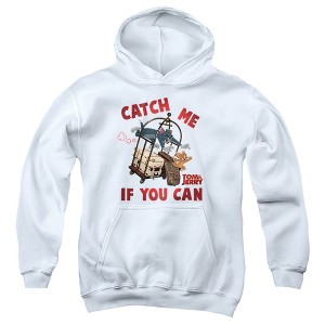 Boys’ Tom And Jerry Movie Catch Me If You Can Hooded Sweatshirt - 1 of 4