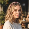Unique Bargains Women's Solid Color Hairband 1 Set - 2 of 4