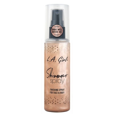 L.A. Girl Shimmer Rose Gold Setting Spray - 2.7oz