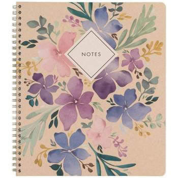Cambridge 160pg Ruled Notebook 9.875"x8.75" Floral