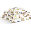 Kids 4 Piece Bed Sheet Set - Cute & Cozy Wrinkle-Resistant with Vibrant Designs - CGK Linens. - 2 of 3