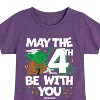 Girls' - Star Wars - Yoda May The 4Th Fitted Short Sleeve Graphic T-Shirt - 2 of 4