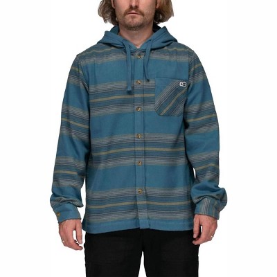 Men's Outback Hood Flannel - Salty Crew
