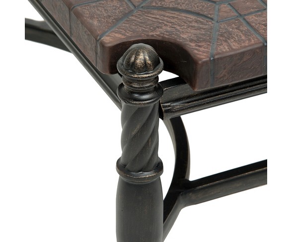Kent 4-Piece Metal Patio Conversation Furniture Set