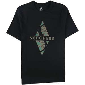 Skechers Mens Camo Diamond Graphic T-Shirt - 1 of 2