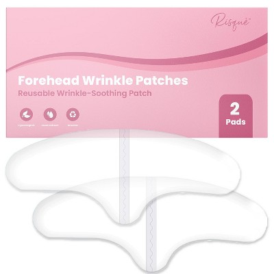 Risque Chest, Neck, Forehead & Smile Line Wrinkle Pads for Wrinkle Reduction & Anti-Aging, Wrinkle Pads for Women, Mask for Tightening & Firming