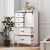 NicBex Armoire Wardrobe Closet Storage Cabinet with Door & Shelves & Drawers for Bedroom - 4 of 4