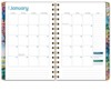 HARDCOVER 2026 Planner, 5.5"x8": 14 Months (Nov 2025-Dec 2026), Daily/Weekly/Monthly,  Bookmark, Pocket Folder w Sticky Notes (Watercolor Tree) - 4 of 4