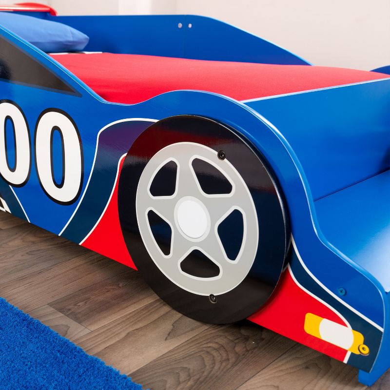 KidKraft Toddler Bed - Race Car, 4 of 6