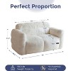 MAXYOYO Bean Bag Loveseat, Oversized Bean Bag Chair Floor Sofa for Living Room Bedroom - 2 of 4