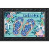 Briarwood Lane Doormat 30x18 Indoor Outdoor Enjoy Life Flip Flops Summer For Summer Doormat - 2 of 4