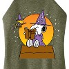 Women's - Peanuts - Sorcerer Snoopy Woodstock Graphic High Neck Tank - 2 of 4