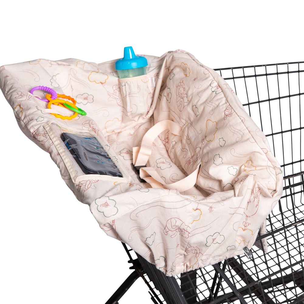 Photos - Car Seat J.L. Childress Disney Baby Shopping Cart and High Chair Cover - Winnie the
