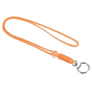 Unique Bargains Braided Wrist Polyester Keychain Wallets ID Cards Lanyard with Hook - 1 of 4