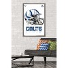 Trends International NFL Indianapolis Colts - Drip Helmet 20 Framed Wall Poster Prints - 2 of 4