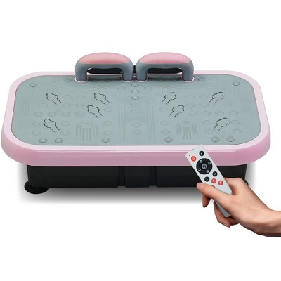 MaseiKar Vibration Plate Fitness Platform with handle Whole Body Exercise Machine with 120 Speed Levels