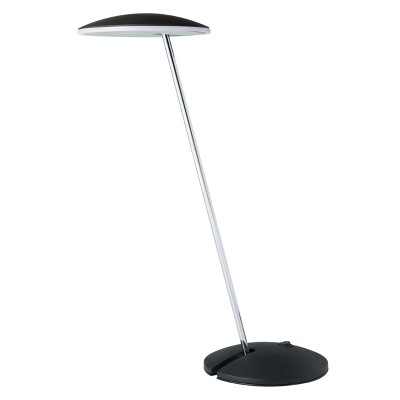 14.5" Modern Metal Pendulum Table/Desk/Study Lamp (Includes LED Light Bulb) Black/Silver - Ore International