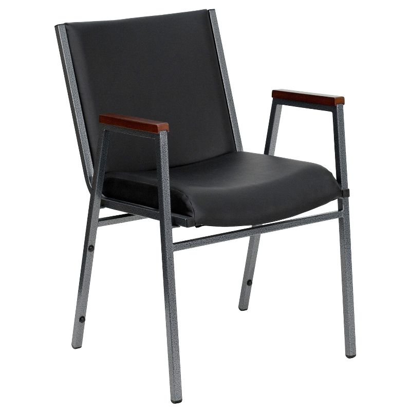 Flash Furniture HERCULES Series Heavy Duty Stack Chair with Arms, 1 of 12