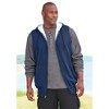 Boulder Creek by KingSize Men's Big & Tall Tall Thermal-Lined Fleece Vest - 3 of 4