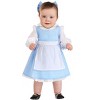 HalloweenCostumes.com Infant Belle Costume Dress for Baby Girls | Beauty and the Beast Outfit Includes Dress,  Apron, and Hair Bow - 2 of 4