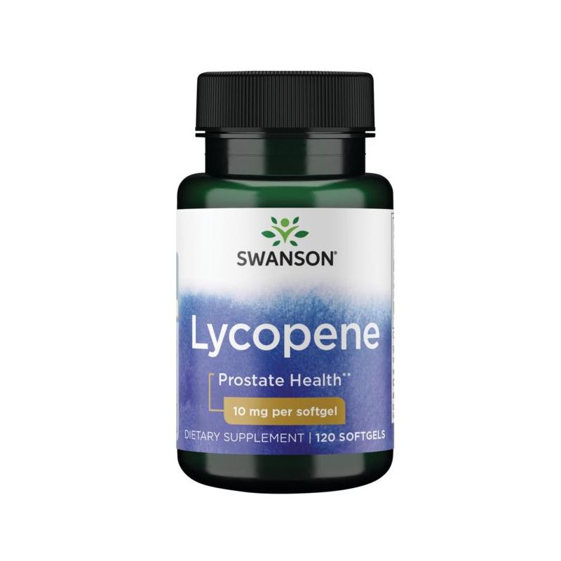 Swanson Dietary Supplements Lycopene 10 mg 120 Sgels, 1 of 4