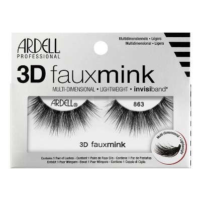 Ardell 3D Faux Mink No.863 False Eyelashes - 1 Pair